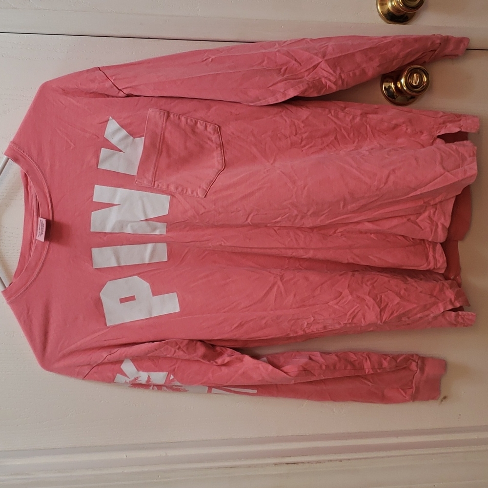 Long sleeve Victoria's secret tshirt size extra small